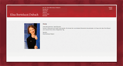 Desktop Screenshot of elisabortoluzzi.com